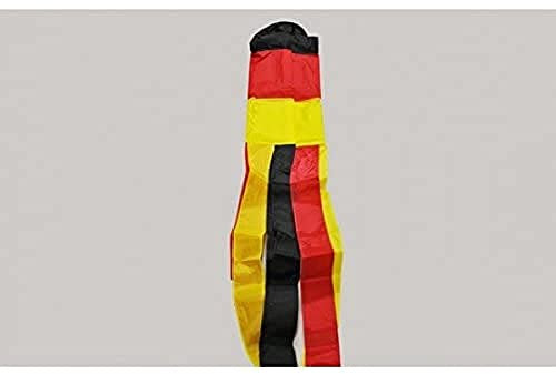 AZ FLAG - Drapeau Manche à Air Allemagne - 150 cm - Windock Allemand 100% Polyester Avec Clip en Métal