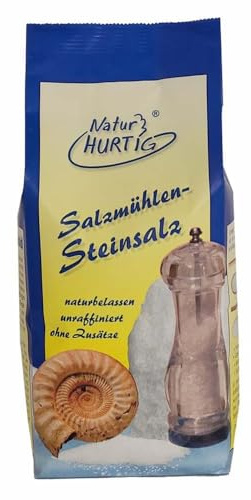 Salzmühlen Steinsalz grob, 1 kg - NATUR HURTIG
