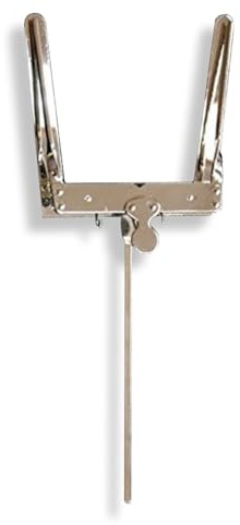 Marschgabel für Tuba Soundman® (Farbe: Silber) vernickelt Notenhalter Klemme Marsch Gabel