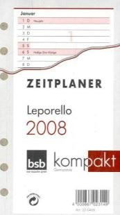Ersatzkalendarium Kompakt A6, Jahresübersicht [Unknown Binding]