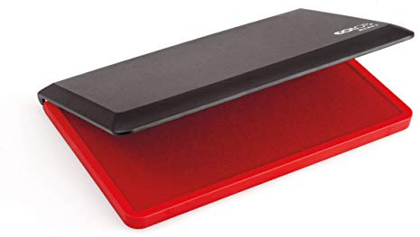 COLOP EM05402 Stempelkissen Micro 3, 90 x 160 mm, rot | mit Filzeinlage für saubere Farbabgabe | dokumentenechte Tinte nach ISO 14145-2 | ideal für Bürobedarf