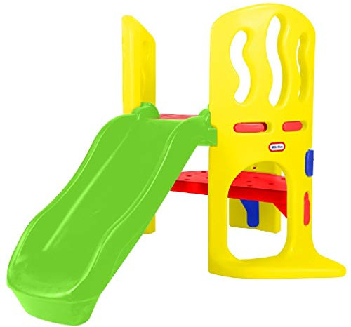 little tikes Tour d'escalade avec Toboggan - Jeu de Plein air avec Plateformes Multi-Niveaux, Facile à Grimper, Encourage Les Jeux Actifs - pour Les Enfants à partir de 24 Mois, Assemblage nécessaire