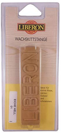 2 x 18 ml LIBERON Wachskittstangen, Farbwahl!!!, Farbton:Eiche hell