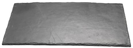 Dimplex Hearth Pad, Slate Effect Resin Hearth Mat, Slate Grey Accessory for Electric Flame Effect Stoves and Electric Freestanding Fires, Size: 1.5(H) x38(D) x 80(W) cm