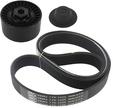 SKF Keilrippenriemen VKMA 36057 - Satz - Höhe 106 mm Länge 330 mm Breite 141 mm - OE Qualität | Kompatibel mit: RENAULT CLIO III, CLIO III Grandtour, CLIO III Kasten/Schrägheck, CLIO IV, CLIO IV Grandtour