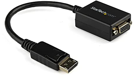 StarTech.com DP2VGA2–DisplayPort vers VGA câble Adaptateur convertisseur vidéo