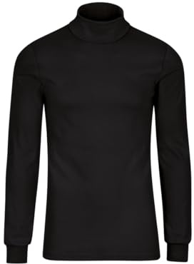 Trigema Herren Sportrollkragenpullover 685010 , Schwarz (schwarz), XXX-Large