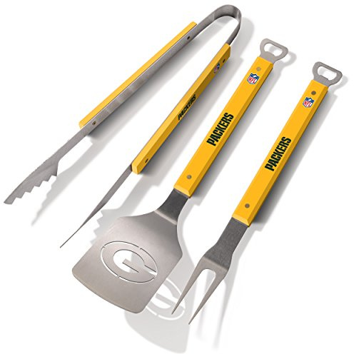 YouTheFan Piece BBQ Set NFL Cleveland Browns Spirit Series 3-teiliges Grillset