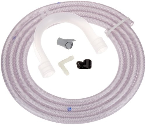 AEG Tuyau d'évacuation pour condensation (Import Allemagne) - Bleu/Blanc - 1 pièce - Plastique et caoutchouc - Tuyau de drainage pour condenseur de sèche-linge - Matériel / Tubage