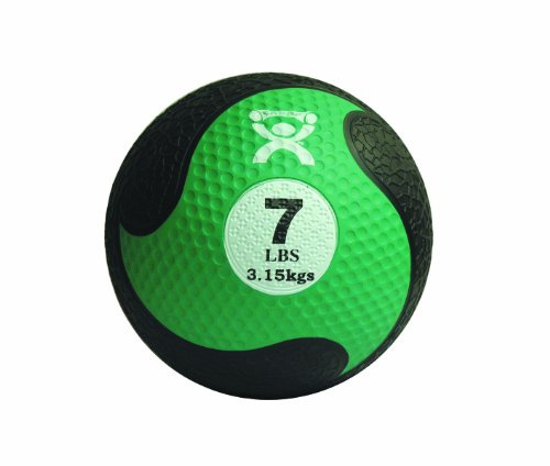 CanDo Medizinball aus Gummi - Gewicht - 0,45 kg