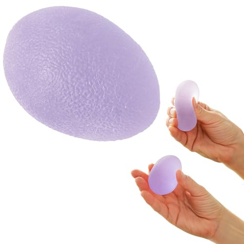 SISSEL® Press Egg | Hand- & Unterarmtrainer | Für Muskelaufbau & Beweglichkeit | Ergonomisches Design | Für Physiotherapie & Rehabilitation | Inkl. Übungsanleitung