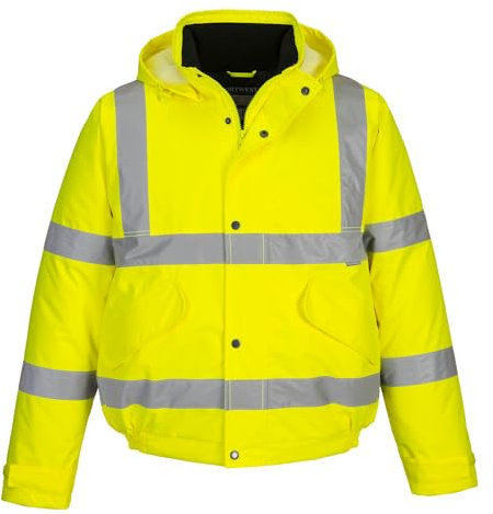Portwest Blouson Hi-Vis, Couleur: Jaune, Taille: XS, S463YERXS
