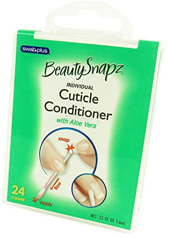 SwabPlus Beauty Snapz Baume cuticules pour cuticules abîmées à l'aloe vera - 1-Pack