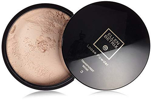 Max factor, ellen betrix, maquillaje, polvo transparente amarillento, 3 (1 x 15 gr)