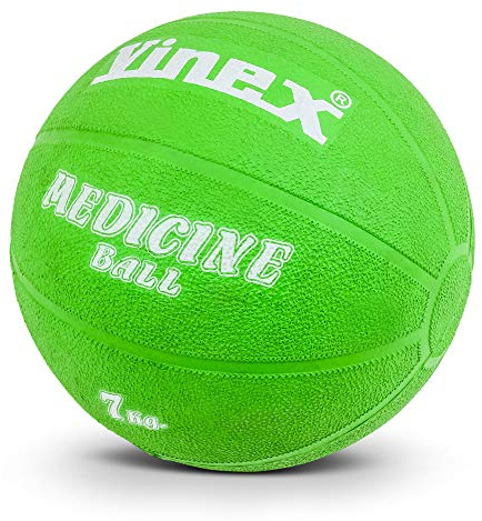 Robuster Medizinball aus Gummi | mit Ventil | 1 kg bis 13 kg | Gewichtsball | Fitnessball | Sportball | Gewichte