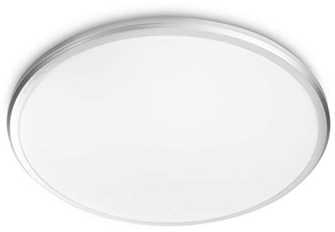 Philips myLiving LED Twirly Deckenleuchte, 12W, Grau