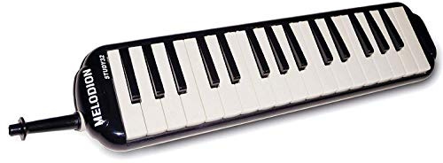 Suzuki STUDY-32 Alto Melodion with Case and Mouthpiece, Black