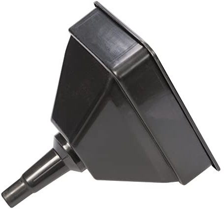 Silverline 199285 Entonnoir avec Filtre, Noir