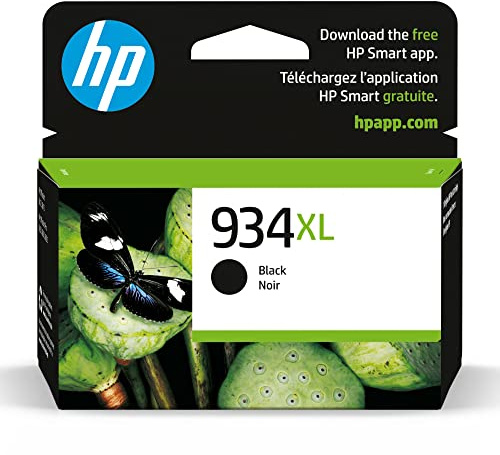 HP 934XL Schwarz Original Druckerpatrone, hohe Reichweite