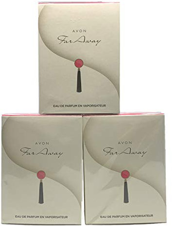 Avon Far Away Eau de Parfum, 50 ml, 3 Stück