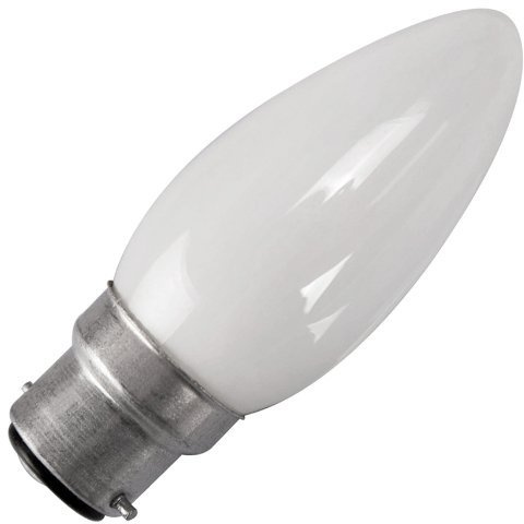 40w Bc Opal Candle Bulb, Pack of 4