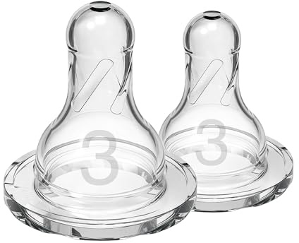 Dr.Brown 's Options – smal dinapp för nappflaskor + 6 meses genomskinlig