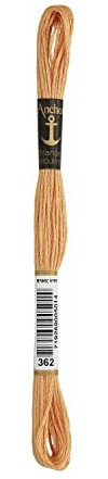 Anchor Sticktwist, 4635000-00362, Farbe:362, Stickgarne