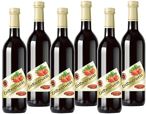 gerst de labranza Fresas Vino, 6 unidades (6 x 745 ml)