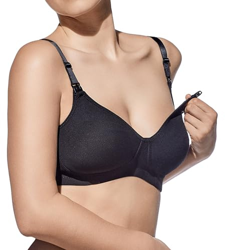 Selene amnings-BH Alba, svart, 90C