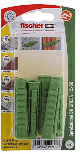 Fischer Spreizdübel SX Green 12x60 K, 524827