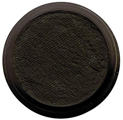 Eulenspiegel - Profi-Aqua Make-Up Perlglanz, Schminke 20 ml, Schwarz | Wasserbasierte Schminke für Facepainting & Bodypainting, für Karneval & Mottopartys