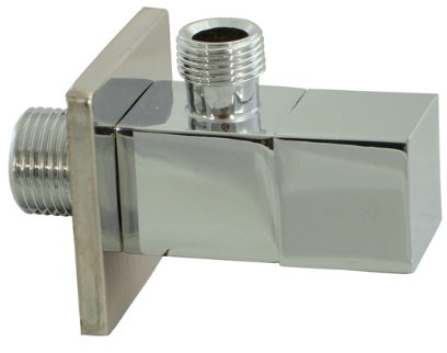 Valbrass - RUBINETTO SOTTOLAVABO QUADRATO misura: 1/2 x 3/8