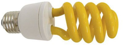 Lampadina basso consumo colore gialla 13w