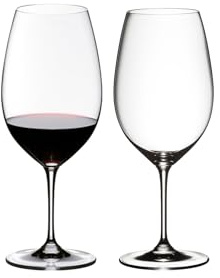RIEDEL Vinum Syrah/Shiraz - 2er Set, Weinglas, Kristallglas, Spülmaschinenfest - 6416/30