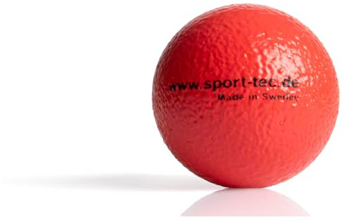 Balle Sport-Tec revêtue de mousse plastique, ø 9 cm - rot