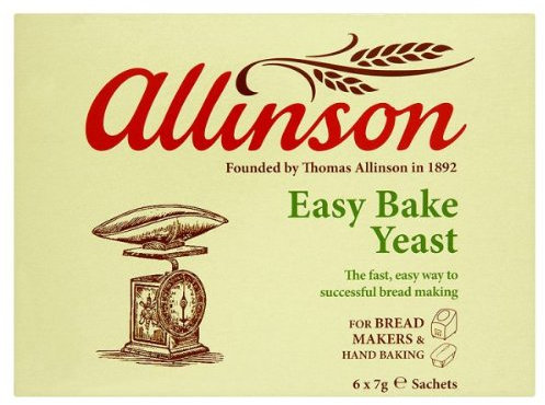Allinson Easy bake Yeast 12 x (6 x 7gm sachets)