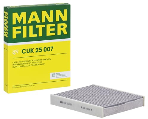 MANN-FILTER CUK 25 007 Filtro aria cabina - Filtro Antipolline con Carbonio attivato - per Autovetture + veicoli commeriali