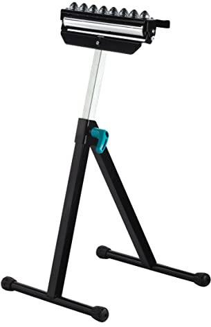 wolfcraft Multifunktionsbock – Auflagen- und Rollenbock I 6102300 I Der multifunktionale Arbeitsbock zum Auflegen oder Abrollen