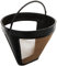 Braun BRSC002 Permanenter Kaffeefilter, wiederverwendbar, kegelförmig, kein Papierfilter erforderlich, passend für Kaffeemaschinen der Serie 7 und Serie 9, goldfarben