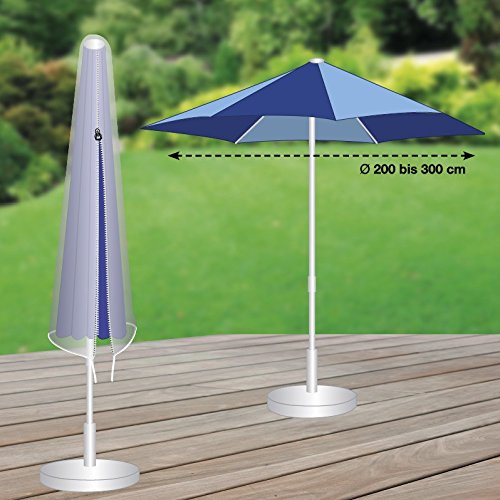GWM GmbH Kölle Premium Schutzhülle für Partyschirm Ø 200 bis 300 cm