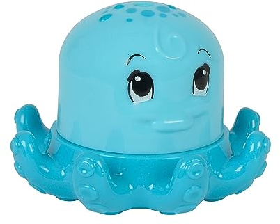 Simba 104010023 - ABC Badekrake, mit lustiger Wasserfunktion, 10cm, ab 12 Monaten