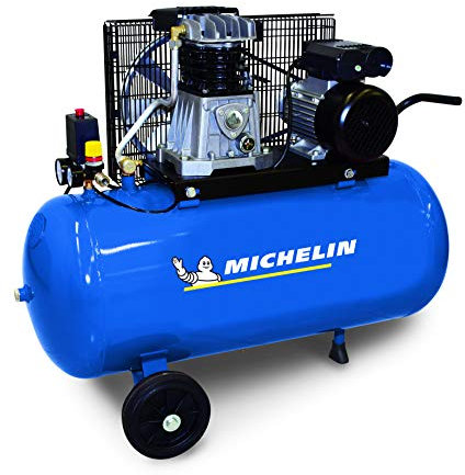 MICHELIN GB50 Compresseur Coaxial Huile 2 CV, Bleu, 50 L 1166636000