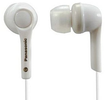 Panasonic RP-HJE130E-W In-Ear Headphones - White