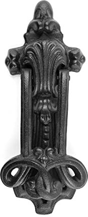 Türklopfer, Gusseisen, schwarz Marke Neu 8 1/5,1 cm H x 3 1/10,2 cm W | Renovator wochenbedarfs