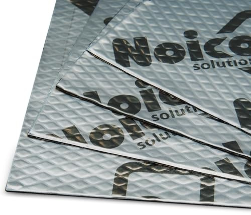 Noico 80 mil (2 mm) 20 sqft (1.9 sqm) car Sound deadening mat, Butyl Automotive Sound Deadener, Audio Noise Insulation and dampening