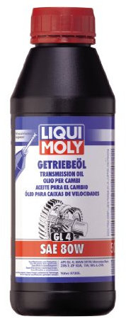 LIQUI MOLY 1401 Getriebeöl (GL4) SAE 80W 500 ml