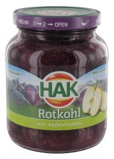 HAK Apfelrotkohl 370ml