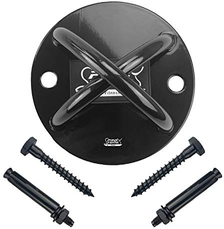 PROTONE soporte del entrenador de suspensión para montaje en pared/techo para usar con entrenador de correa de suspensión/bandas de resistencia/entrenamiento de fuerza con peso corporal