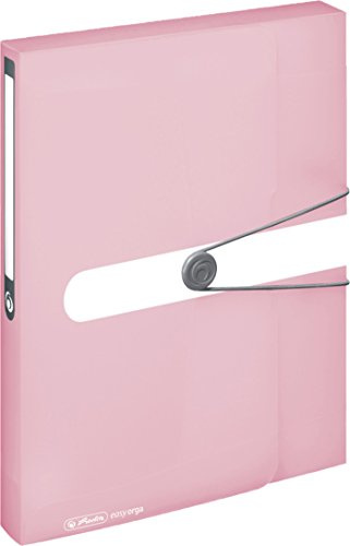 Herlitz Easy Orga To Go arkivlåda polypropylen A4 pastell ros