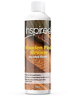 Inspired Wooden Reviver/Maintainer for Oiled Floors, Mixed Materials, 500ml, clear